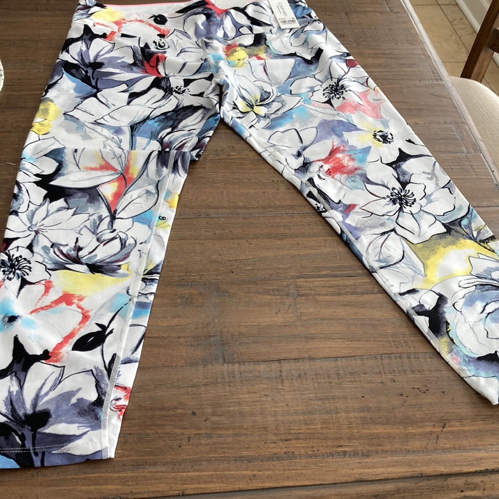 Calvin Klein Midrise performance Tights size XL, new with tags